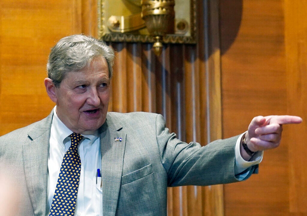 Sen. John Kennedy bashes Biden while delivering one-liners ...