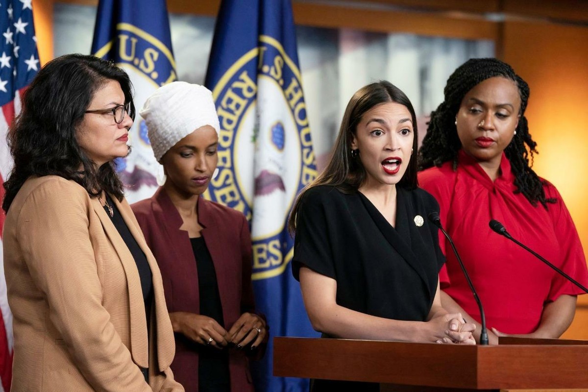 SQUAD AOC OMAR PRESSLEY TLAIB GLOSSY POSTER PICTURE PHOTO ...