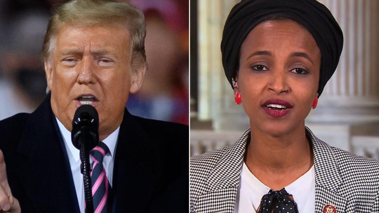 Ilhan Omar responds to Trump's racist attack