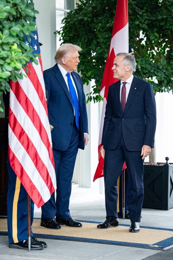 How Carney Is Dealing With Canada's Trade Tussle with Trump - The New York Times