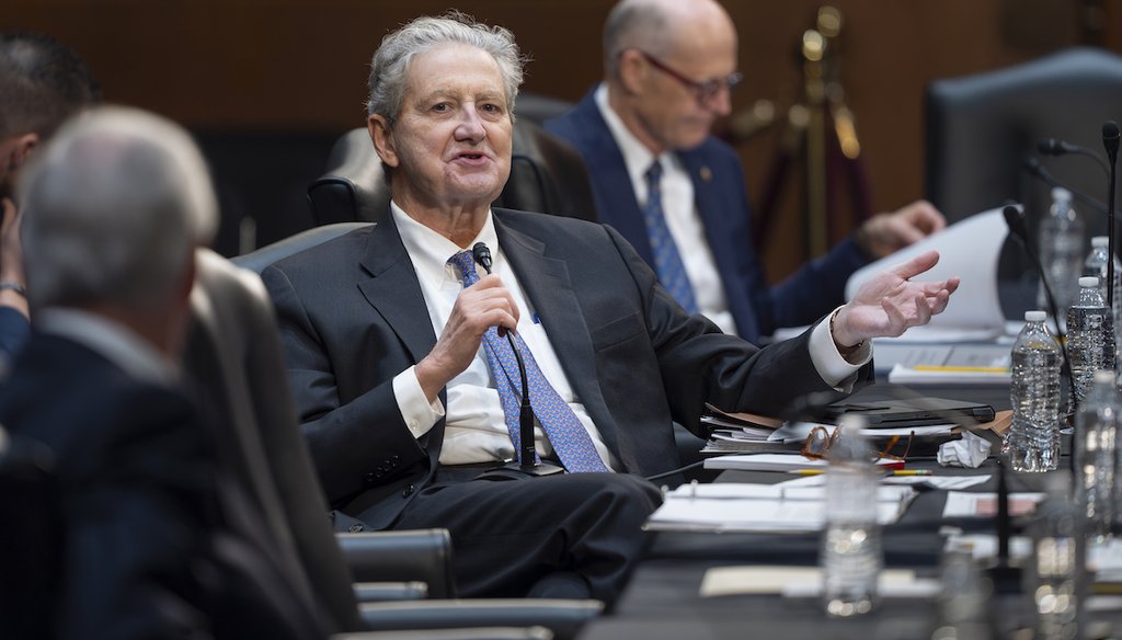 PolitiFact | In Context: What Sen. John Kennedy said about Medicaid recipients and work requirements