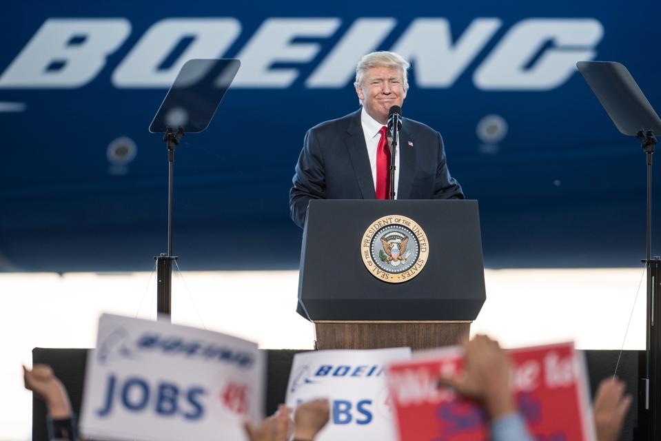 A Trump win could be costly for Boeing and Aerospace & Defense