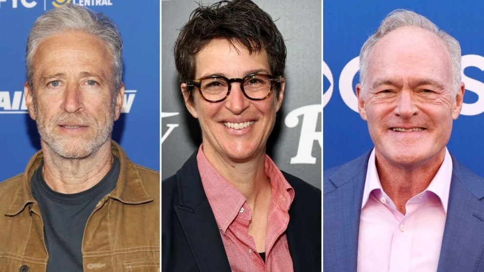 Rachel Maddow, Jon Stewart Win 2025 Walter Cronkite Awards