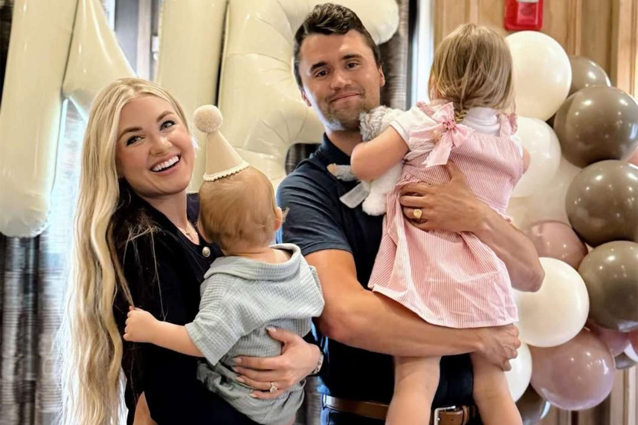 Erika Kirk Tells Late Husband Charlie Kirk 'We'll Save a Plate' on Thanksgiving