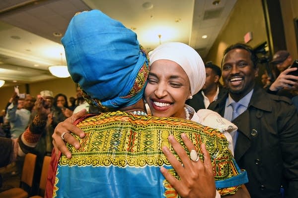 Omar wins MN House seat; nation's first Somali-American lawmaker | MPR News