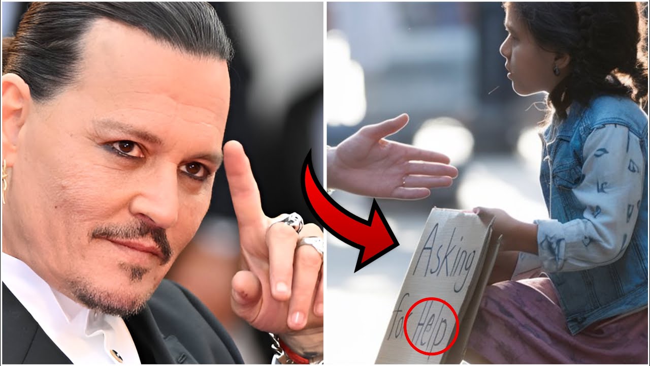 Part 2) Homeless Little Girl Seeks Help from Johnny Depp | What Next? - YouTube