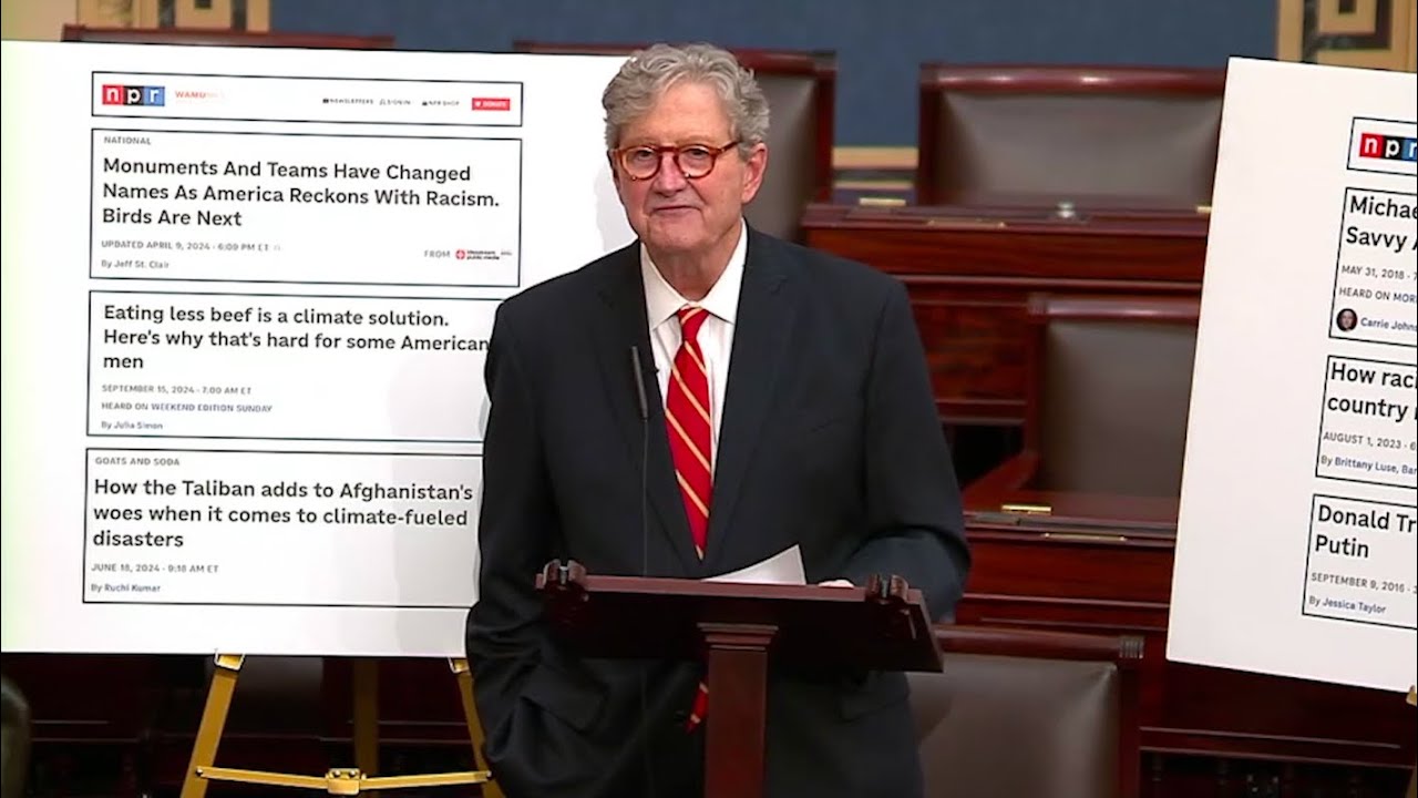 Kennedy: Americans shouldn't fund NPR - YouTube