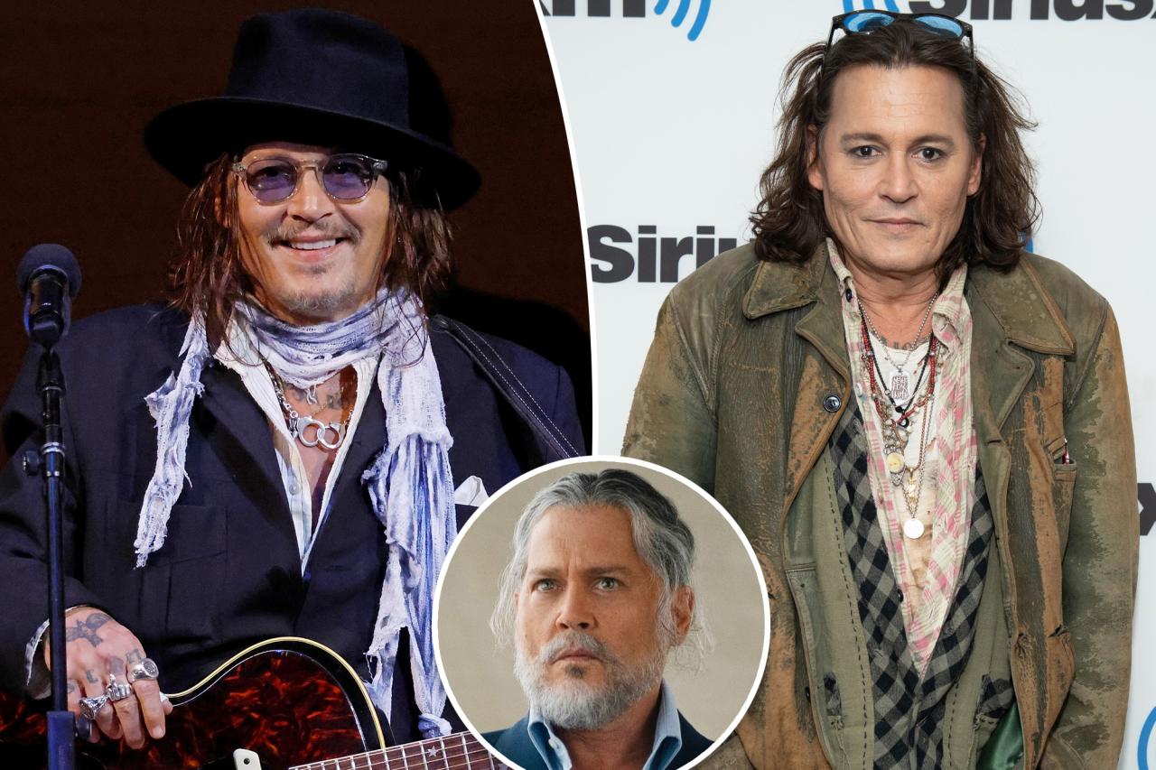 Johnny Depp unrecognizable in movie 'Day Drinker'