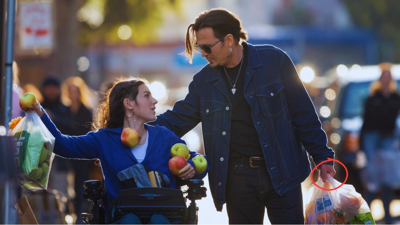 Johnny Depp Helps a Disabled Woman | Act of Kindness - YouTube