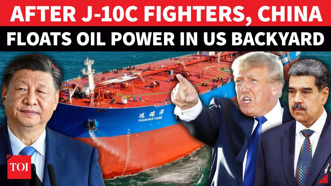Xi 'Enters' Trump Vs Maduro 'War': Venezuela's Chinese Oil Shock To U.S. After J-10C Jet 'Deal'