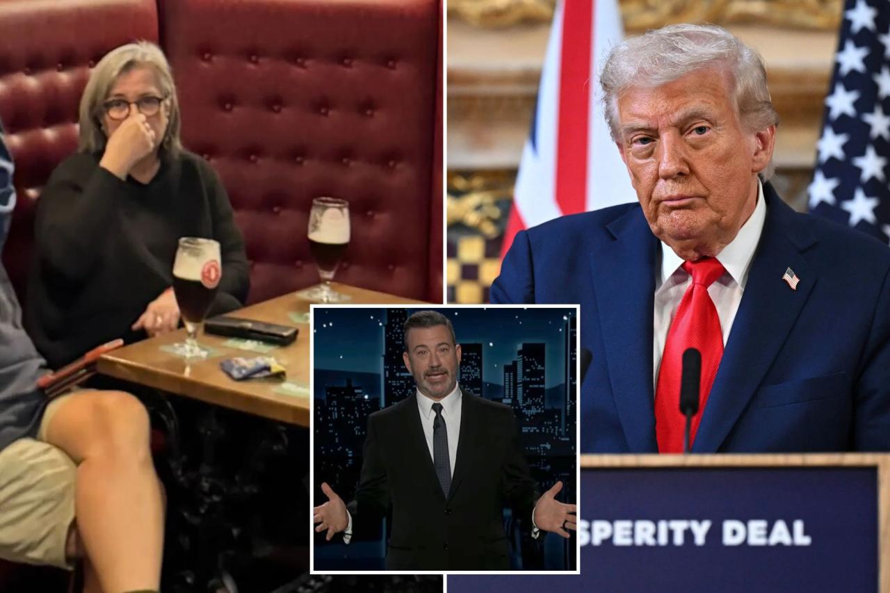 Exclusive | Rosie O'Donnell caught ranting about Jimmy Kimmel at bar in Northern Ireland | New York Post