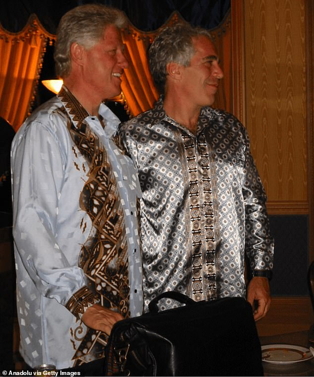 Former president Bill Clinton traveled on Epstein's private plane