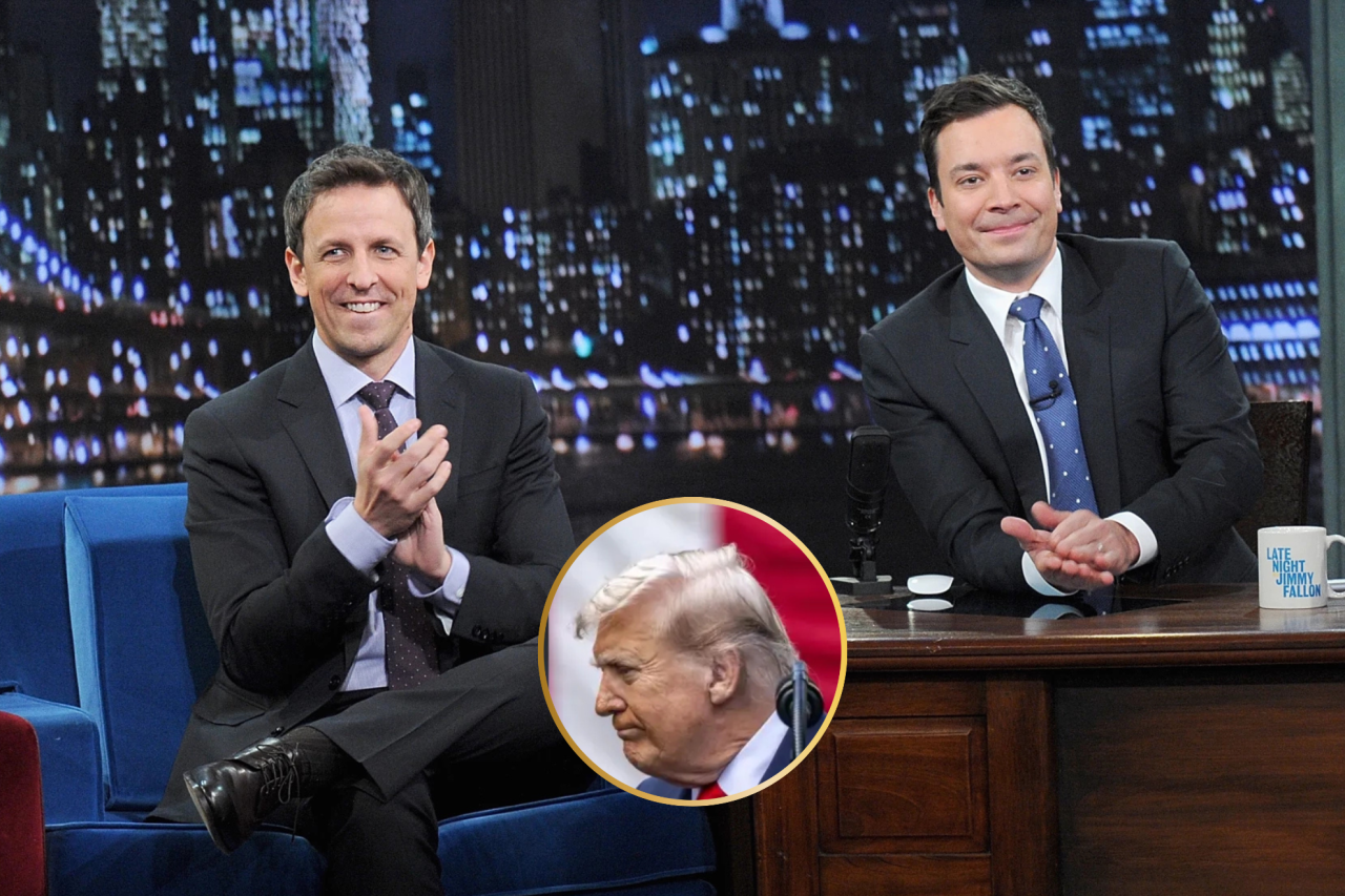 Donald Trump calls for Jimmy Fallon and Seth Meyers' shows to be shut down after getting Jimmy Kimmel fired | Marca
