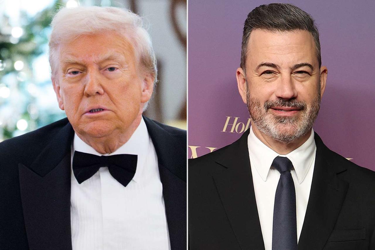 Donald Trump slams Jimmy Kimmel while presenting Kennedy Center Honors