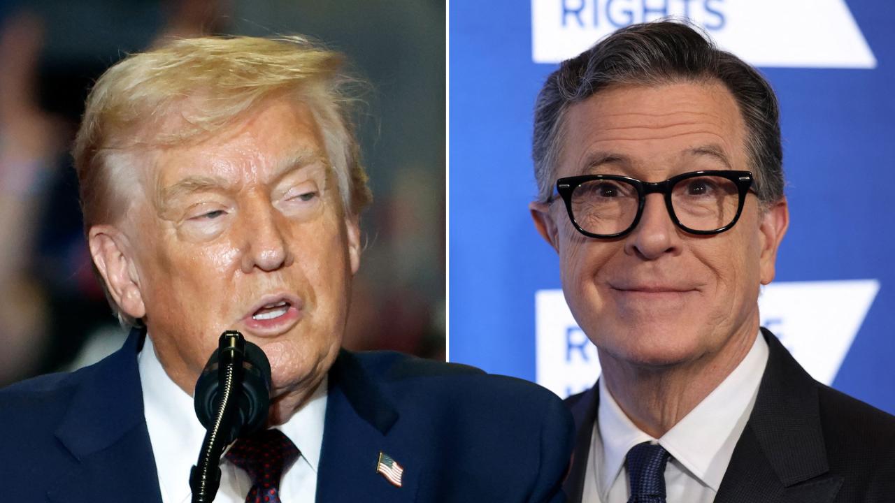 Donald Trump unleashes furious rant calling Stephen Colbert a 'dead man walking' | Metro News