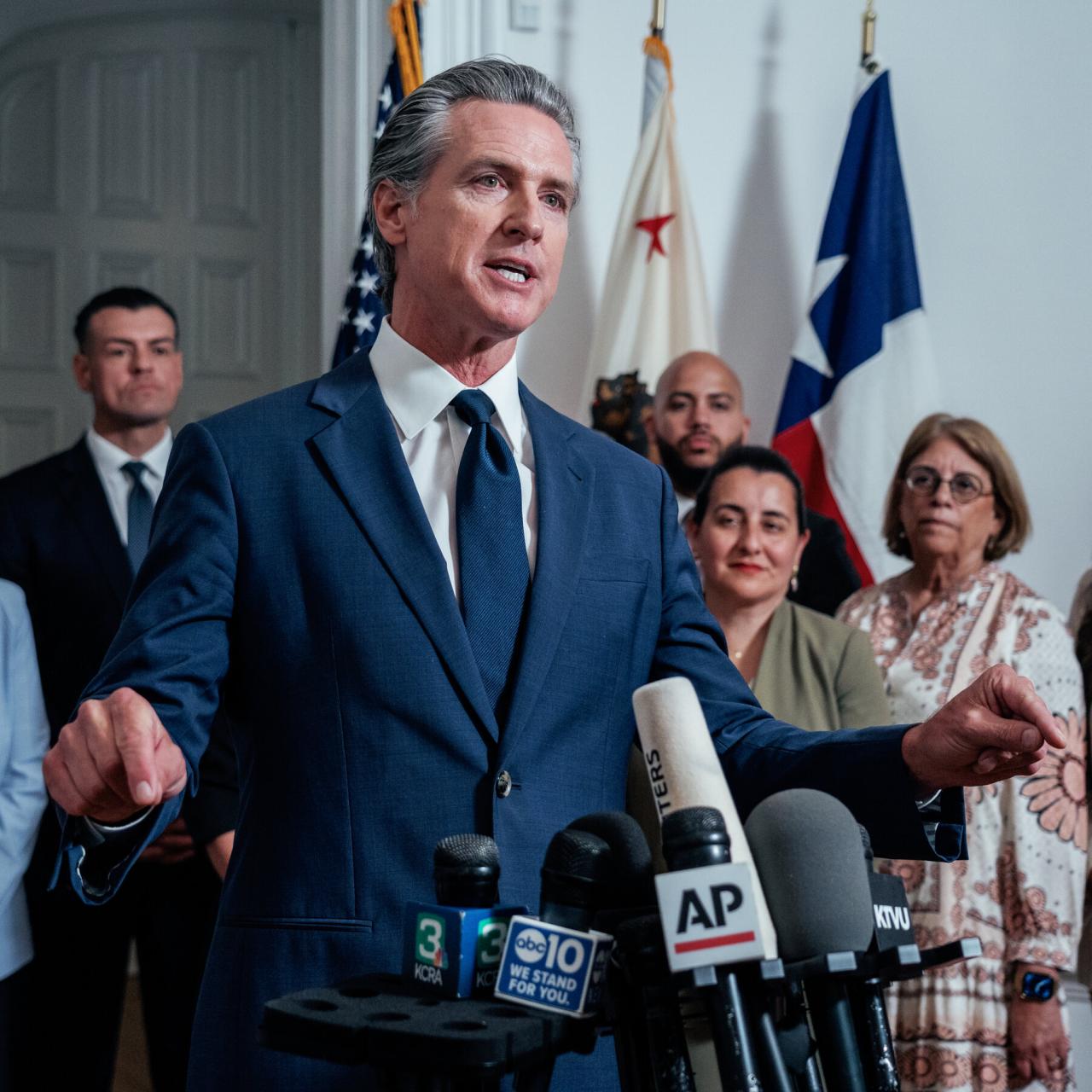 Gavin Newsom's Redistricting Ballot Fight Raises .2 Million Online - The New York Times