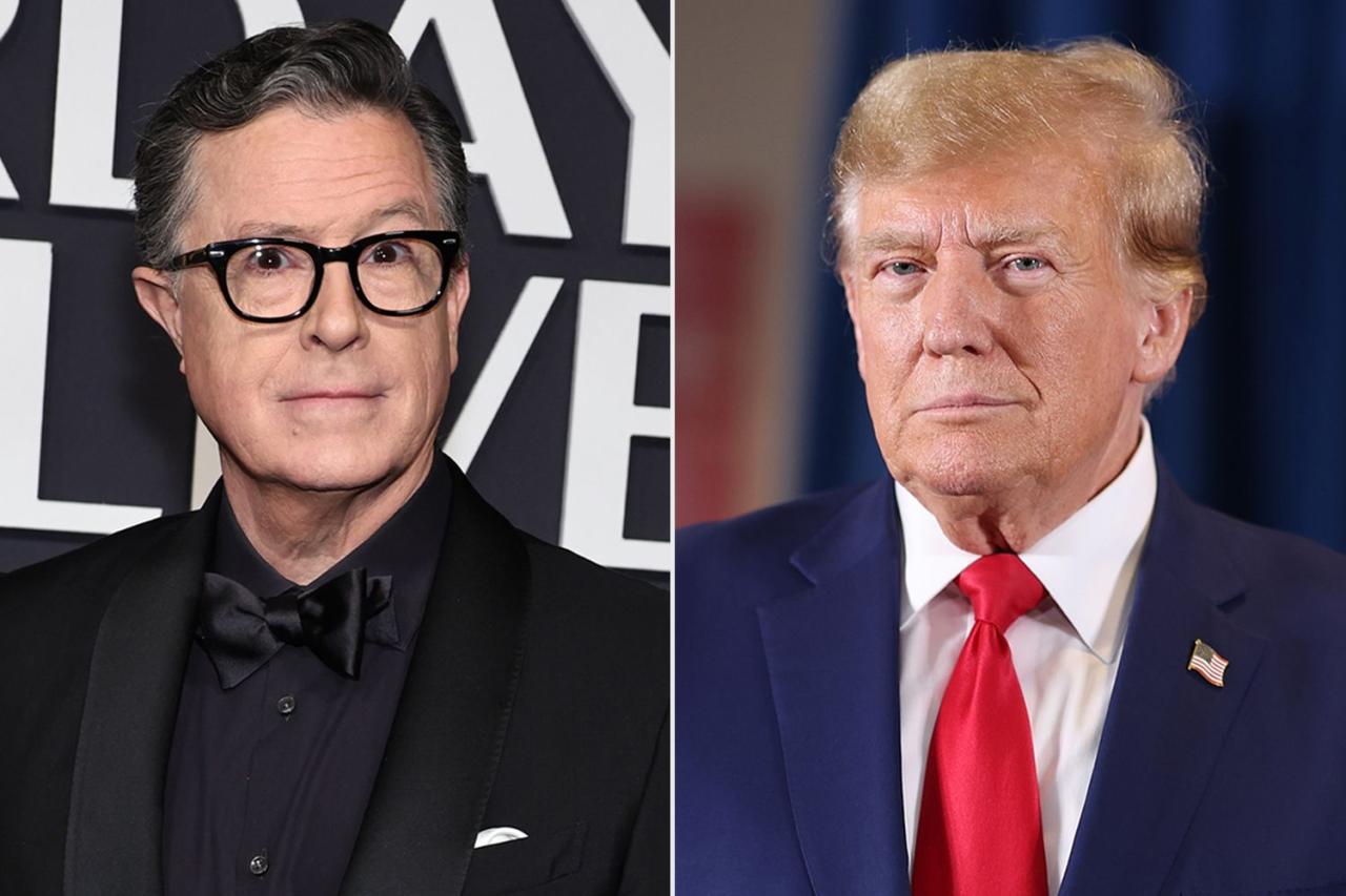 Stephen Colbert won't stop Trump criticism after 'Late Show' canceled