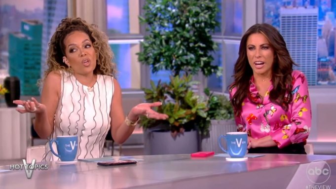 The View' Co-Hosts Alyssa Farah Griffin & Sunny Hostin Clash ...