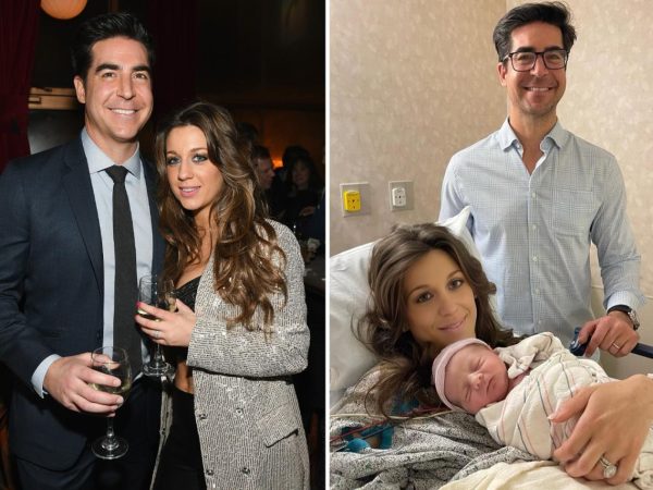 Fox's Jesse Watters and wife Emma DiGiovine glow as they welcome new baby  girl to the world