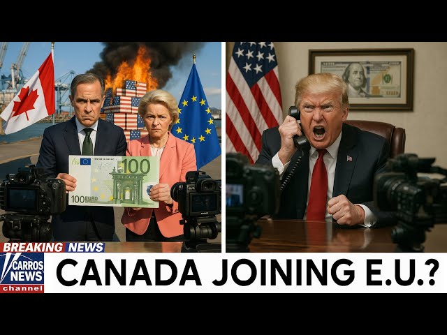 3 MINUTES AGO: Canada Joins the EU and Dumps US Dollars in Response to Trump  Tariffs - YouTube