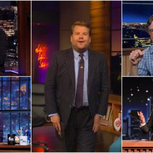 How Colbert, Corden, Fallon, Kimmel & Meyers Returned To The Studio